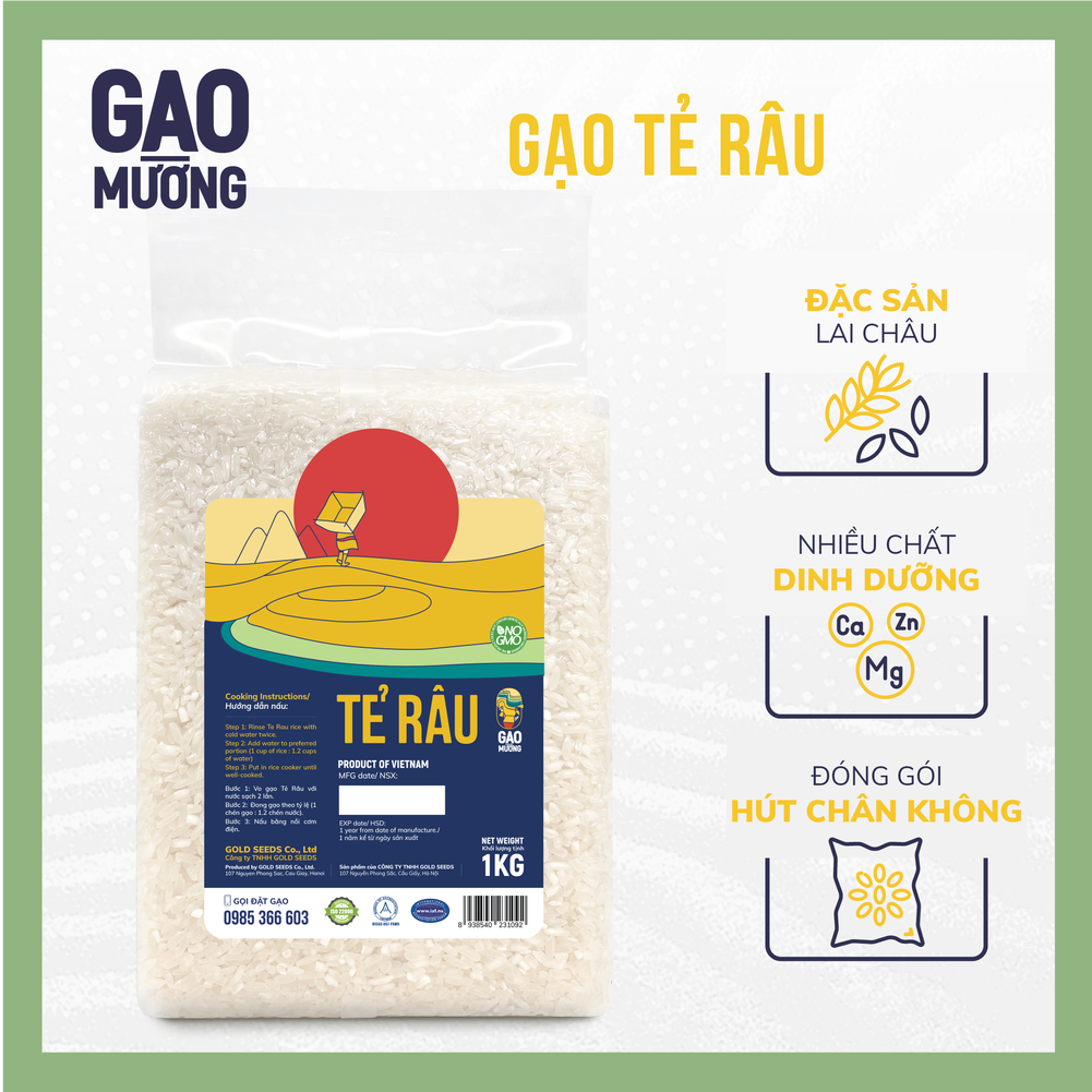 Đăng bài bán gạo sáng tạo