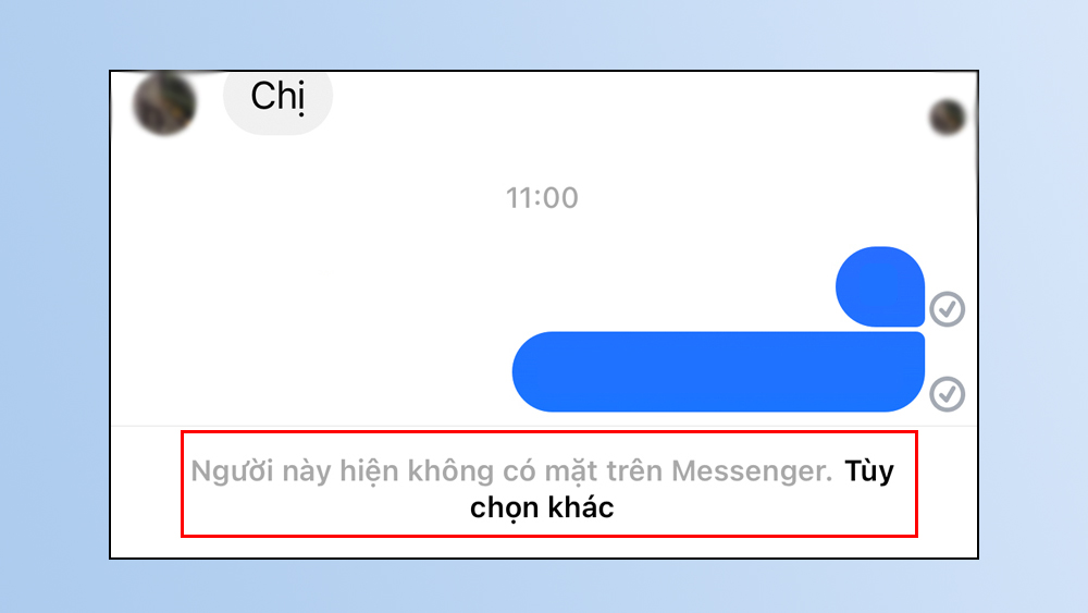 Mở phần nhắn tin Messenger