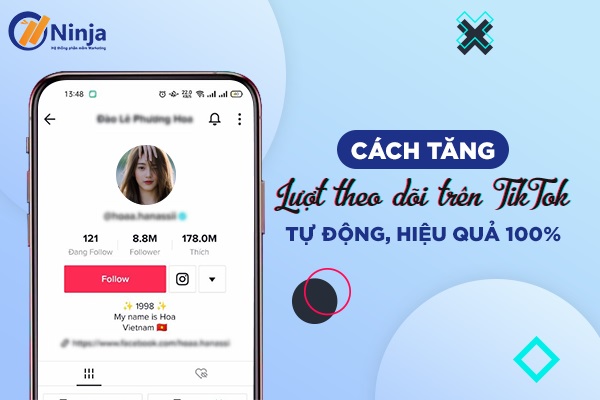 tăng follow trên TikTok